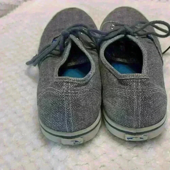 Vans off the walls grey and whites women’s sz 8 men’s sz 6.5 *flaws casual comfy - Picture 5 of 8